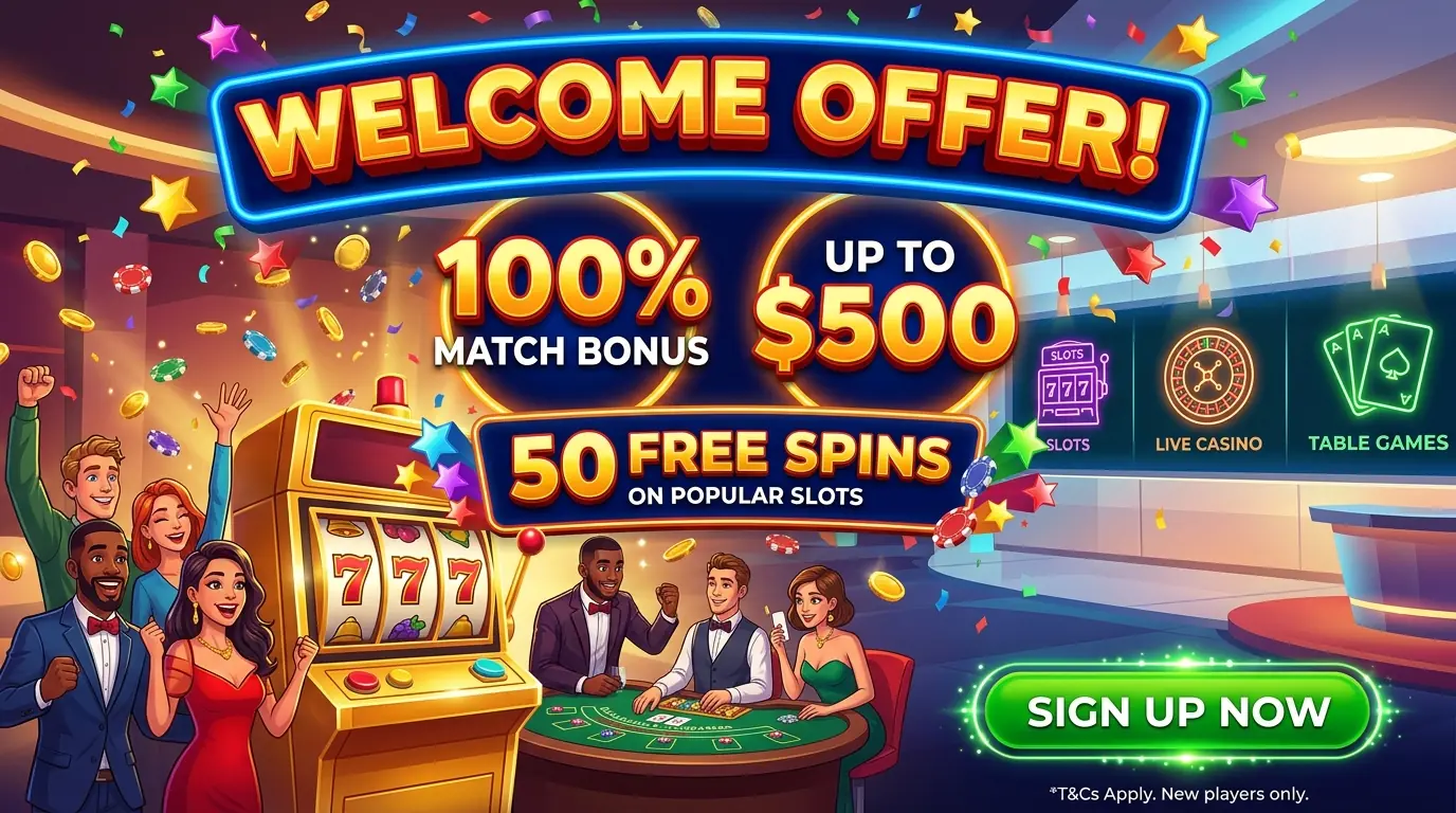 Zet casino welcome offer